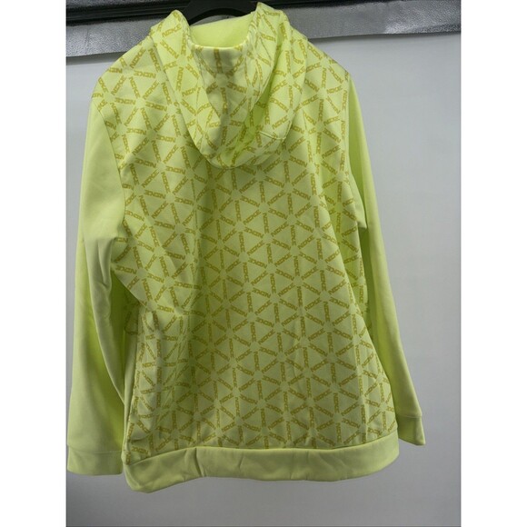 Nike Men's Therma B Yellow All Over Print Fleece Hoodie (DD1760-060) Size Large - Picture 9 of 9